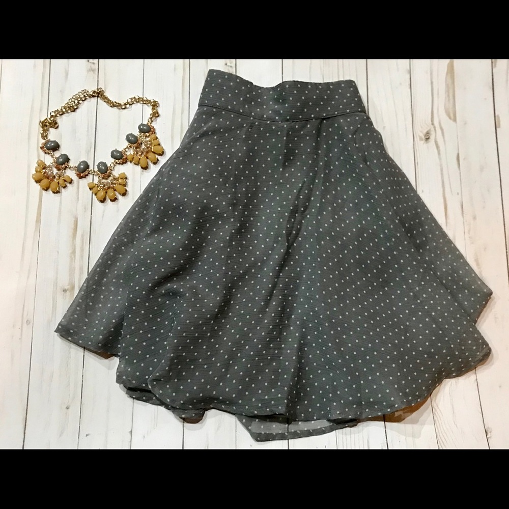 Short skater skirt